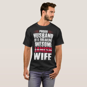 Mari fier de T-shirt danois impressionnant