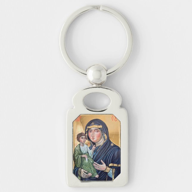 Maria Advocata Nostra Icon Keychain (Front)
