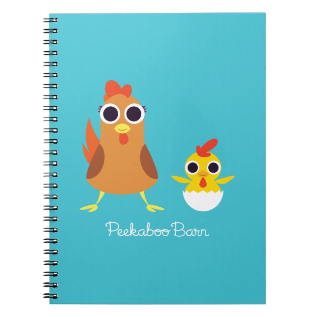 Maria & Bandit the Chickens Notebook (Front)