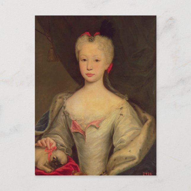 Maria Barbara de Braganza  Queen of Spain Postcard (Front)