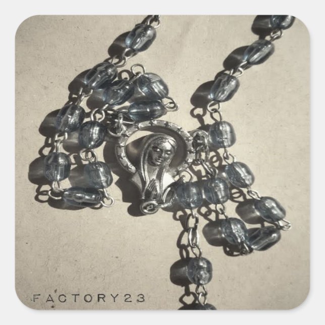 Maria beads square sticker (Front)