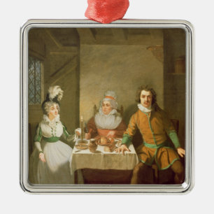 Maria Bland as Josephine Metal Ornament