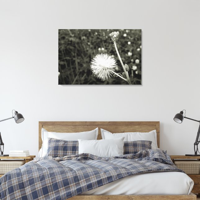 Maria closes the door - with Broto Canvas Print (Insitu(Bedroom))
