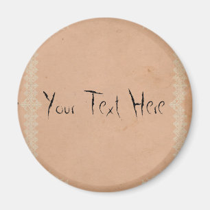 Maria Flowers Large, 3 Inch Round Magnet