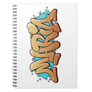 Maria Graffiti Art Name Notebook