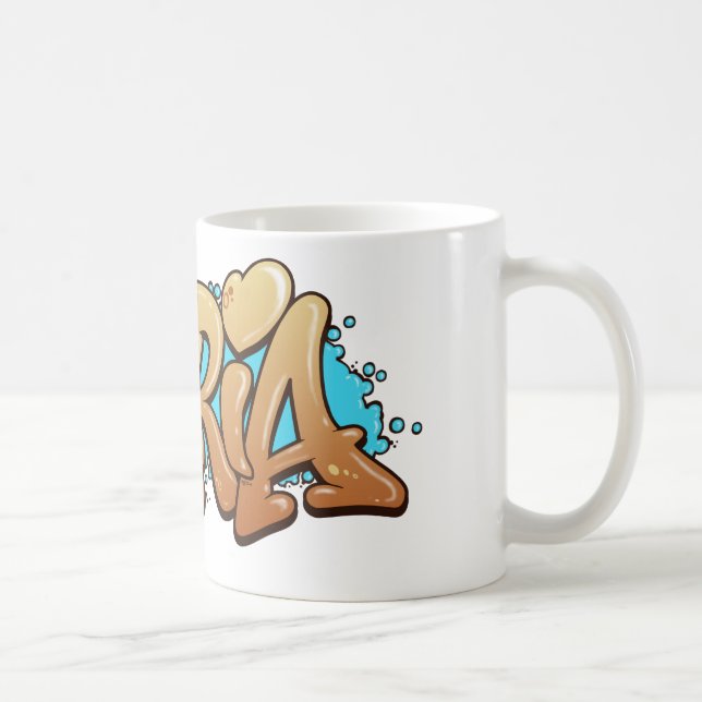 Maria Graffiti Name - Coffee Mug (Right)