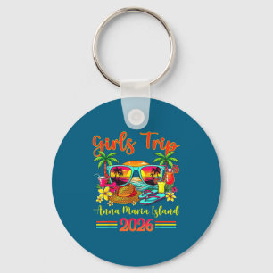 Maria Island Florida Summer Vibe Summer Vibes Keychain