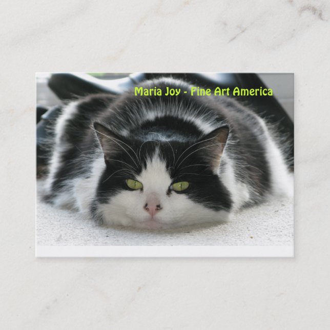 Maria Joy - Fine Art America.. Business Card (Front)