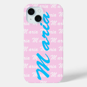 Maria Name Design Pattern iPhone 15 Case