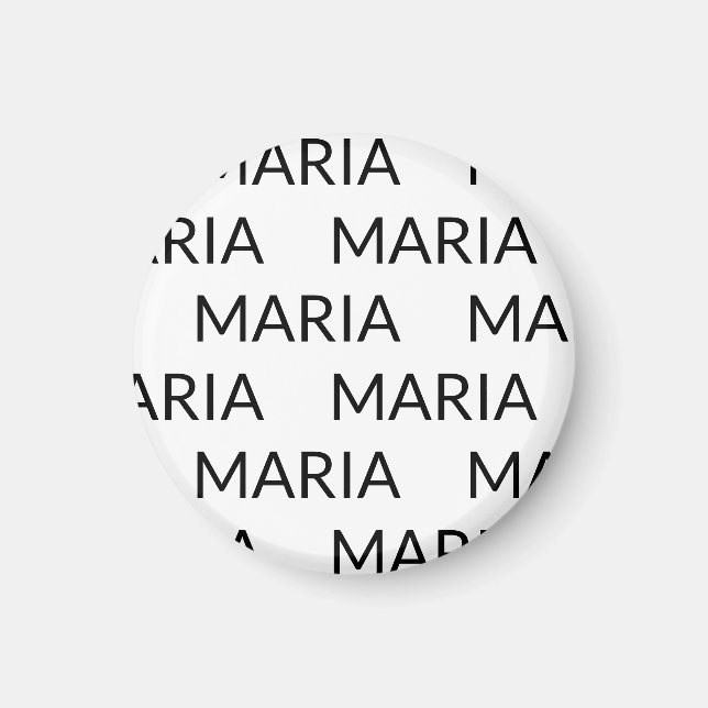 MARIA name Magnet (Front)