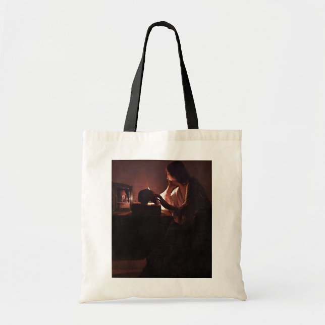 Maria Regrets, La Tour Tote Bag (Front)