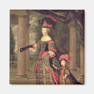 Maria Theresa wife of Louis XIV Magnet