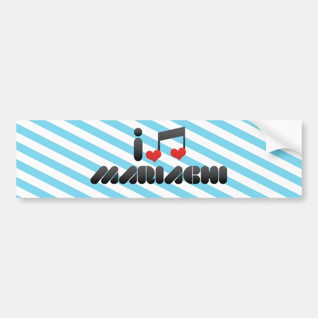 Mariachi Bumper Sticker (Front)