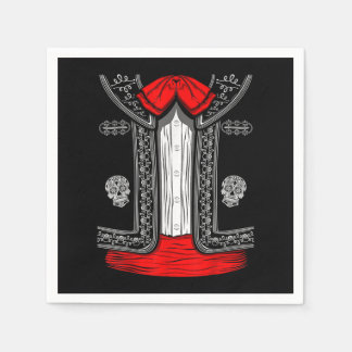 Mariachi Charro Mexican Cinco de Mayo Costume Napkin