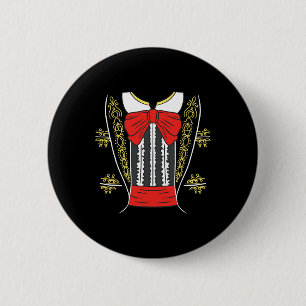 Mariachi Charro Mexican Costume For Cinco De Mayo 2 Inch Round Button