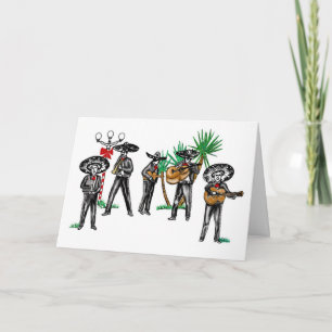 Mariachi Christmas Holiday Card