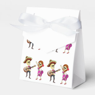 Mariachi Dancing Couple Day of the Dead Favor Box