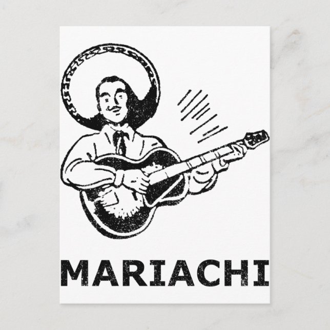 Mariachi Postcard (Front)