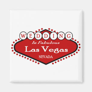 Mariage à Las Vegas Magnet