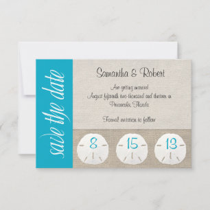 Mariage à Sand Dollar Beach Save the Date Malibu