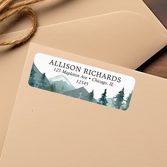 Mariage à thème extérieur de montagnes rustiques (Créateur téléchargé)