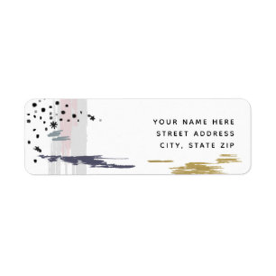 Mariage Abstrait Brushstrokes