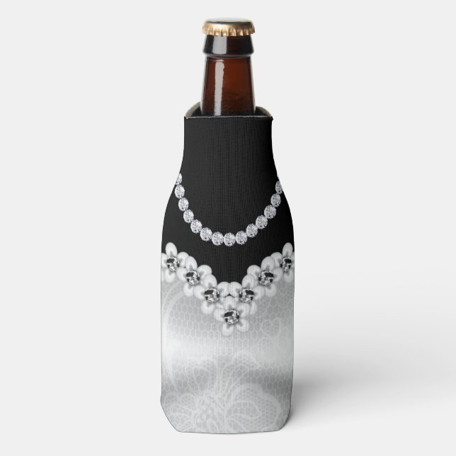 Mariage - Affaire de Cravate noire - Glacière de b (Bottle Devant)