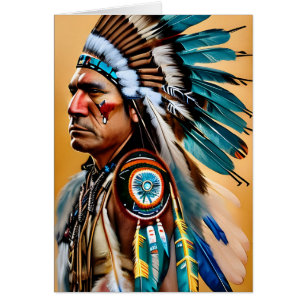 Mariage Apache bénit le chef indien