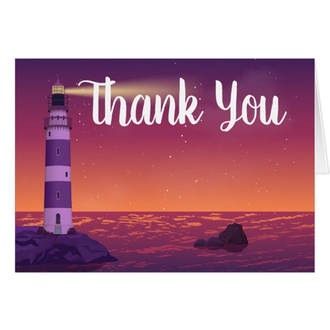 Mariage aquatique Lighthouse Ocean Beach Merci (Devant Horizontal)