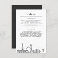 Mariage au Canada | Invitation Détails