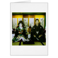 Mariage au vieux Japon les couples heureux