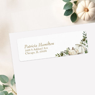 Mariage automnal citrouille verdure