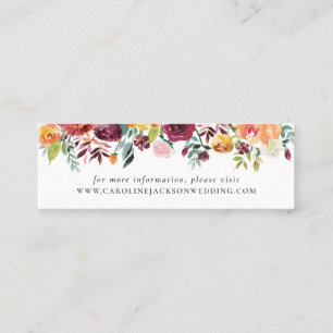 Mariage Automne Site Web Insérer une carte