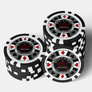 Mariage aux jetons de casino - Boisson offerte - A