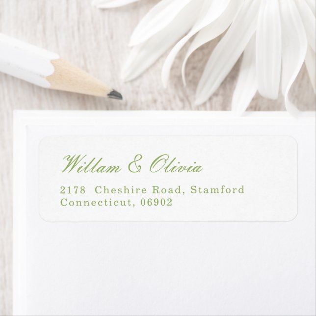 Mariage Blanc et Vert  (En situation)