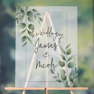 Mariage Blanc Moderne avec un Minimum de Feuillage
