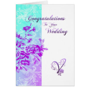 Mariage bleu et pourpre