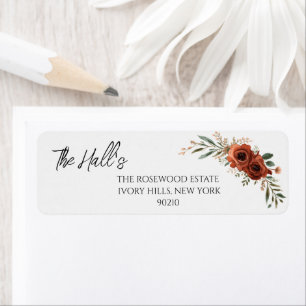 Mariage Bohème Floral Terracotta Atmosphérique 