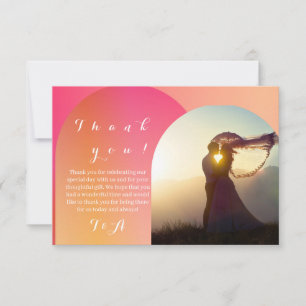 Mariage Boho Arch Photo Sunset Ombre Merci
