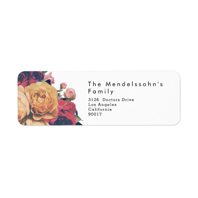 Mariage Boho Vintage Rose antique (Devant)