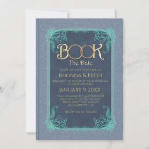 Mariage-Book The Date Invitation