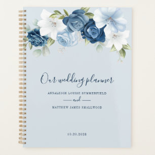 Mariage Botanique Bleu Poussiéreux de Verdure