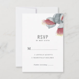 Mariage botanique minimaliste RSVP