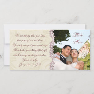 MARIAGE ~ CARTE PHOTO