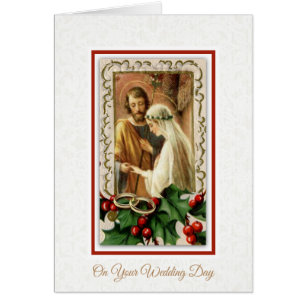 Mariage catholique de Noël Vierge Marie Joseph