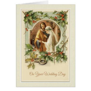 Mariage catholique de Noël Vierge Marie Joseph