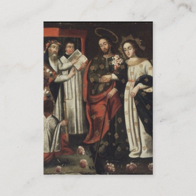 Mariage catholique traditionnel Favoriser la Carte (Devant)