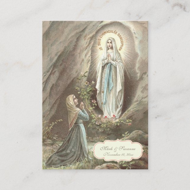 Mariage catholique traditionnel Favoriser la Carte (Devant)