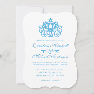 Mariage Cendrillon   Invitation au transport