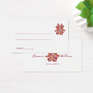 Mariage chinois des fleurs de printemps